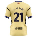 Günstige Fußballtrikots FC Barcelona x Kobe Bryant Frenkie de Jong 21 Auswärtstrikot 2025-26 Kurzarm